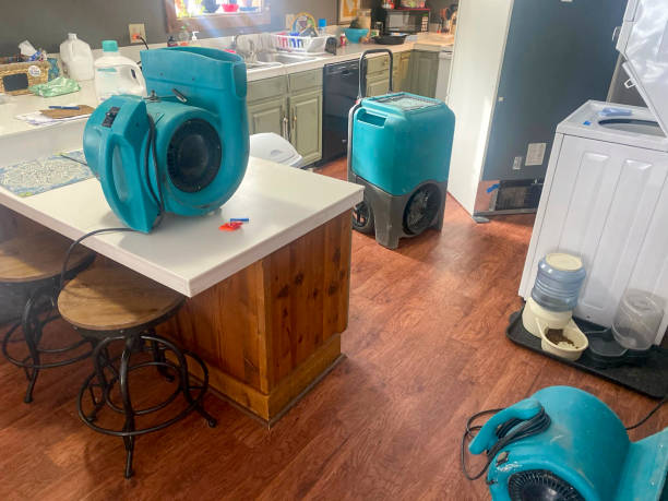Water damage restoration process in PA